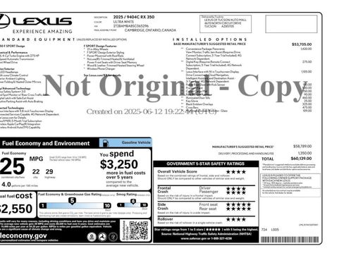 Used 2025 Lexus RX 350 F Sport image 2