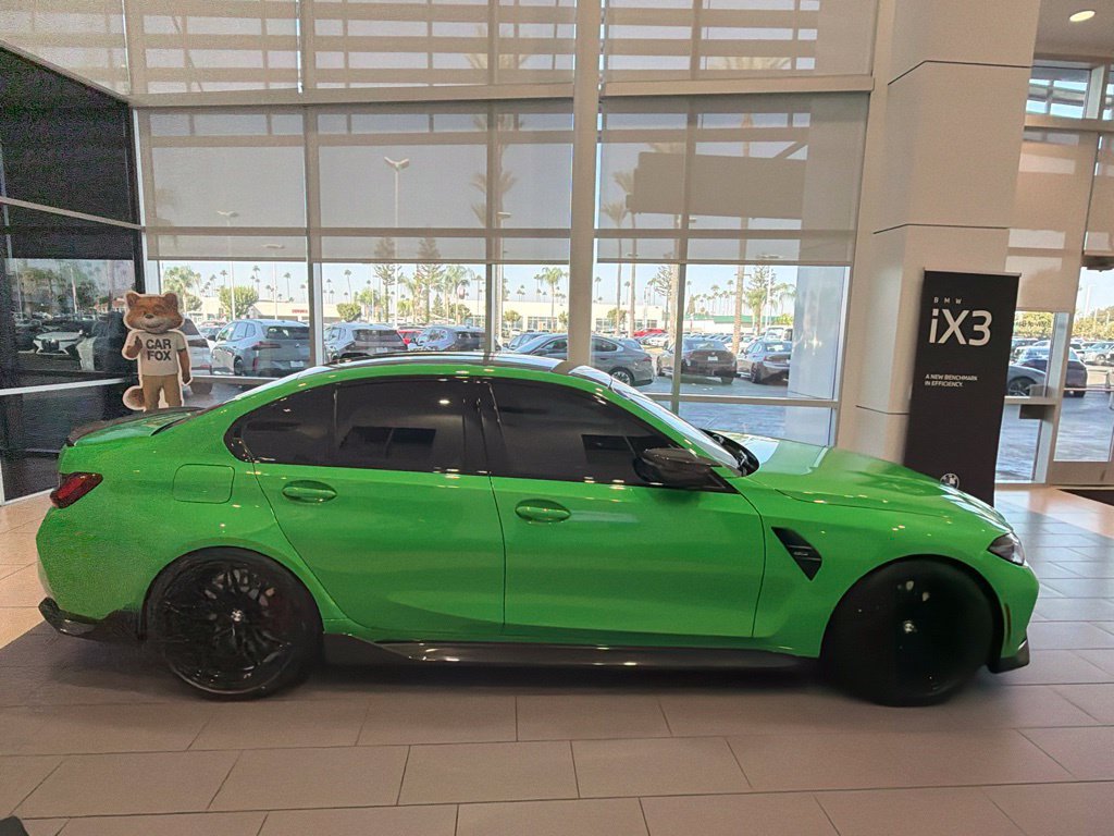 Used 2023 BMW M3 w/ M Carbon Exterior Package RWD image 3