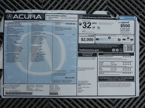 Used 2025 Acura Integra A-Spec image 10