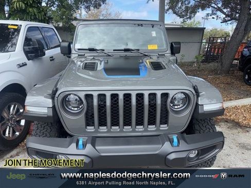 Used 2023 Jeep Wrangler Unlimited Rubicon 4xe w/ Cold Weather Group image 1