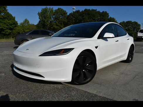 Used 2025 Tesla Model 3 Long Range AWD/4WD image 1