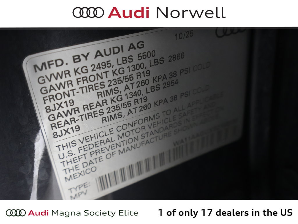 Used 2025 Audi Q5 Premium w/ Convenience Package AWD/4WD image 3