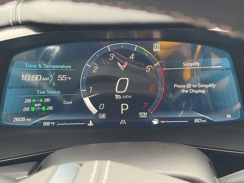 Used 2025 Chevrolet Corvette Stingray Preferred Cpe w/ Stealth Interior Trim Package RWD image 16