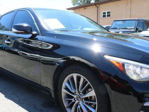 Used 2023 INFINITI Q50 Luxe w/ Cargo Package RWD image 3