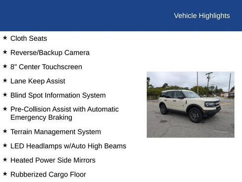Certified 2024 Ford Bronco Sport Big Bend AWD/4WD image 30