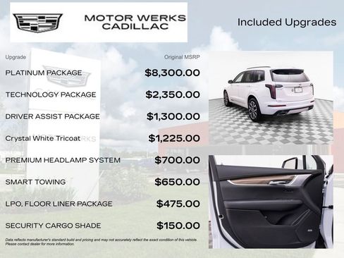 Certified 2025 Cadillac XT6 Sport w/ Platinum Package AWD/4WD image 8