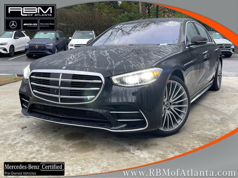 Certified 2022 Mercedes-Benz S 500 4MATIC w/ AMG Line Package image 1
