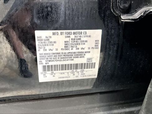 Used 2020 Ford Explorer XLT RWD image 31