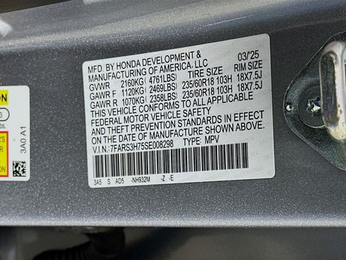 Used 2025 Honda CR-V EX-L image 12