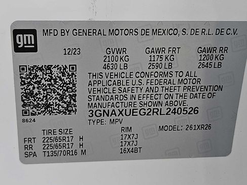 Used 2024 Chevrolet Equinox LT AWD/4WD image 25
