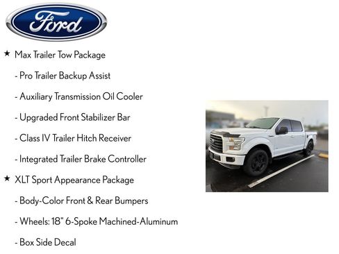 Used 2016 Ford F150 XLT w/ Equipment Group 302A Luxury RWD image 8