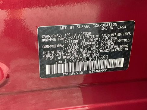 Used 2024 Subaru Forester Premium AWD/4WD image 38
