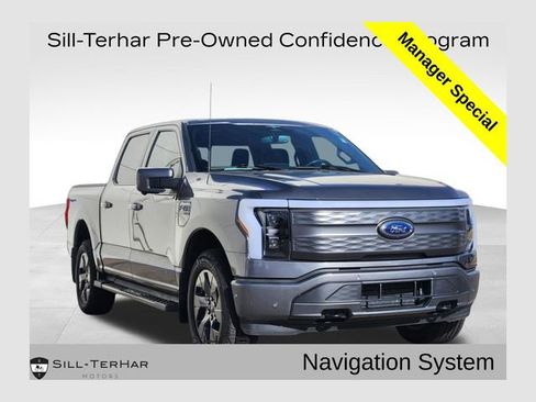 Certified 2023 Ford F150 Lightning Lariat w/ Equipment Group 511A High image 1