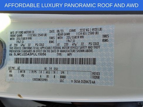 Used 2023 Lincoln Corsair Reserve w/ Equipment Group 201A AWD/4WD image 27