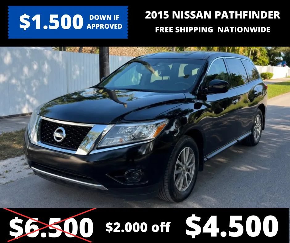 Used 2015 Nissan Pathfinder S FWD image 1