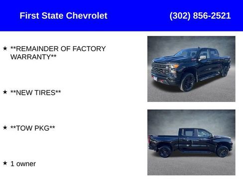 Certified 2024 Chevrolet Silverado 1500 Custom Trail Boss image 2