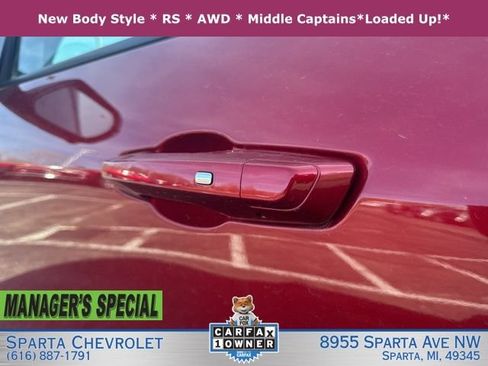 Certified 2024 Chevrolet Traverse RS AWD/4WD image 10