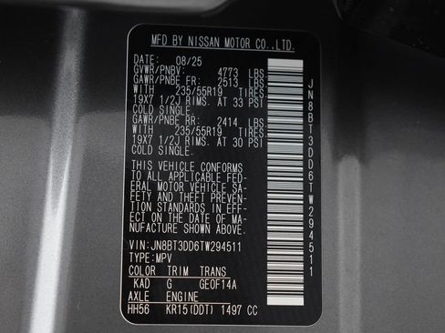 Certified 2026 Nissan Rogue Platinum w/ Platinum Premium Package AWD/4WD image 42