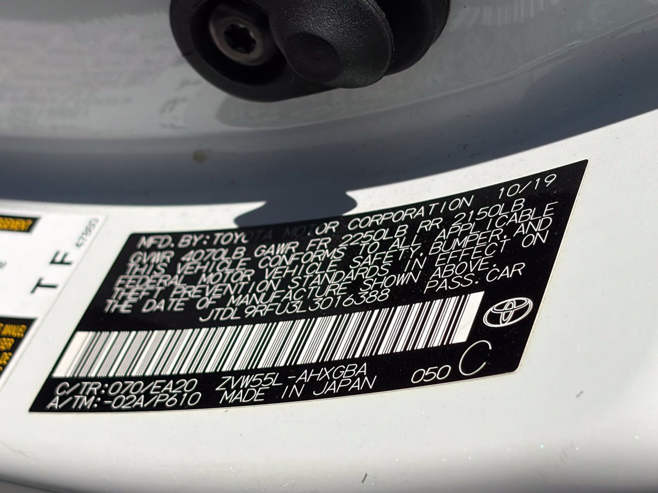 Used 2020 Toyota Prius XLE w/ Advanced Technology Package AWD/4WD image 12