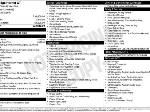 Used 2024 Dodge Hornet GT AWD/4WD image 4