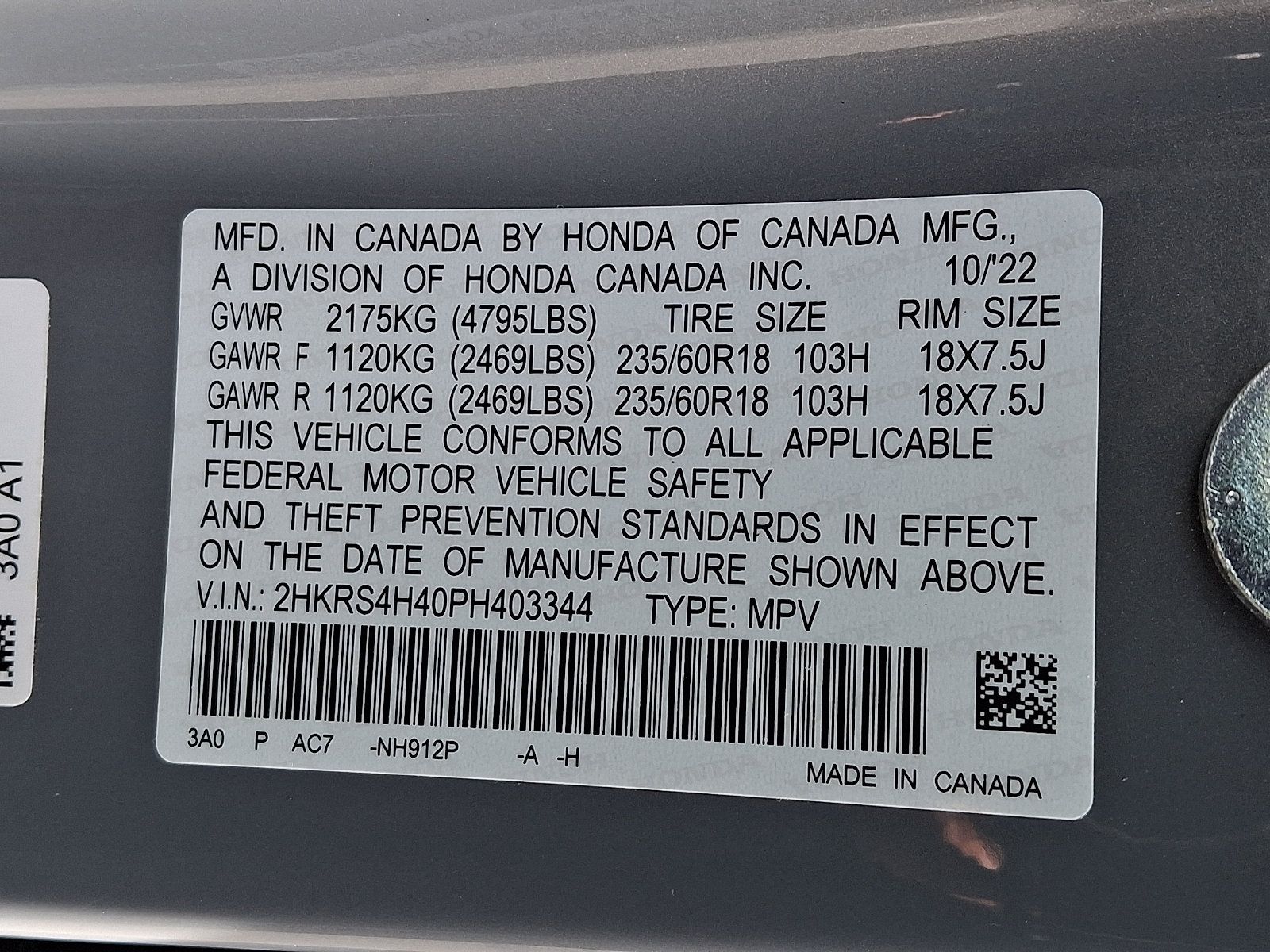 Used 2023 Honda CR-V EX image 27