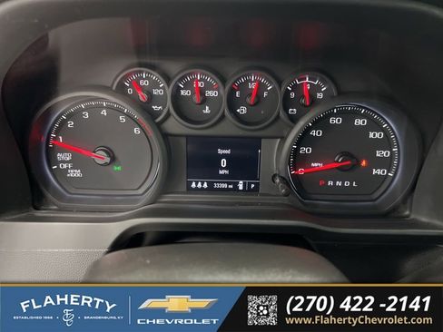 Used 2024 Chevrolet Silverado 1500 Custom w/ Turbomax Blackout Package AWD/4WD image 28