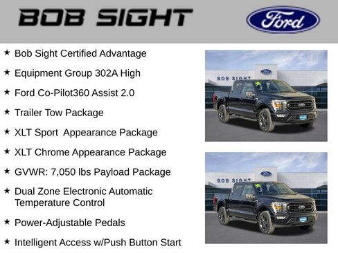 Used 2022 Ford F150 XLT w/ Equipment Group 302A High image 3