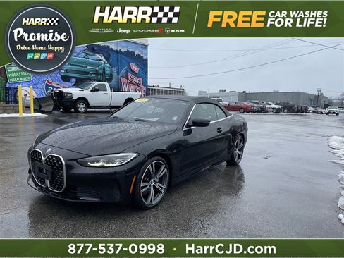 Used 2021 BMW 430i Convertible w/ Parking Assistance Package image 1