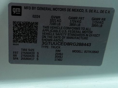 Used 2024 GMC Sierra 1500 Elevation AWD/4WD image 37