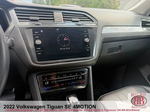 Used 2022 Volkswagen Tiguan SE AWD/4WD image 20