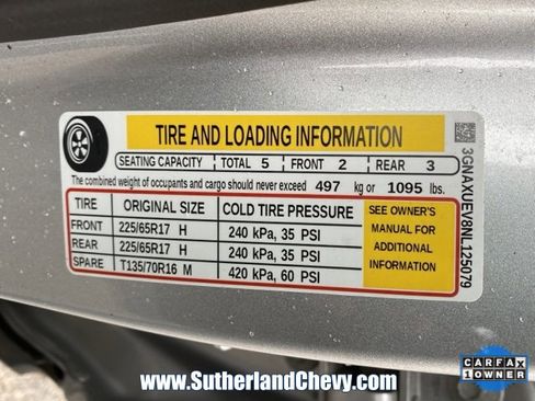 Used 2022 Chevrolet Equinox LT image 43