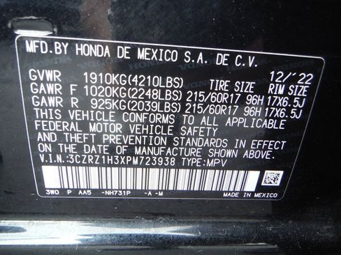 Used 2023 Honda HR-V LX image 34
