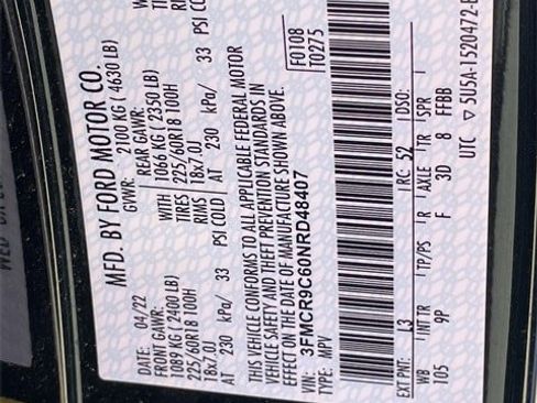 Used 2022 Ford Bronco Sport Outer Banks w/ Tech Package image 15