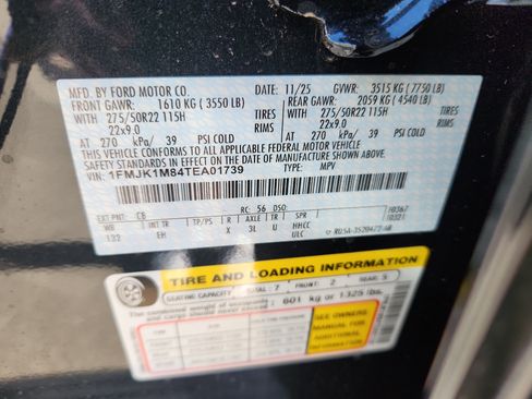 New 2026 Ford Expedition Max Platinum w/ Stealth Appearance Package image 11