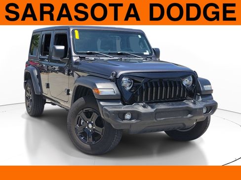 Used 2021 Jeep Wrangler Unlimited Sport AWD/4WD image 1