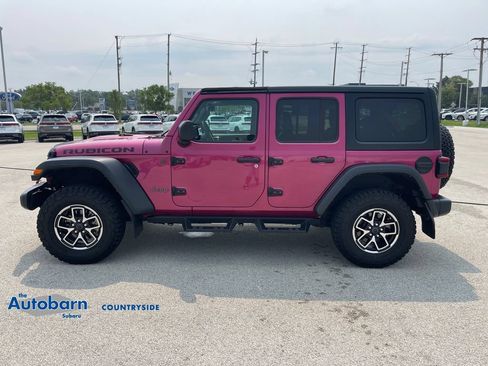Used 2024 Jeep Wrangler Unlimited Rubicon w/ Technology Group AWD/4WD image 2