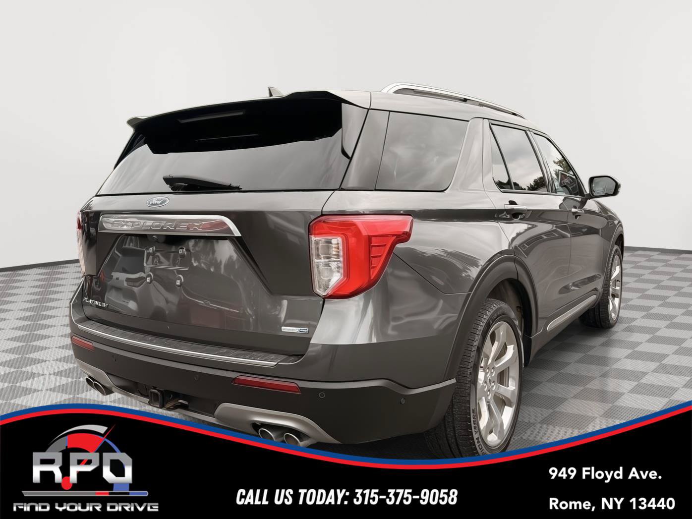 Used 2020 Ford Explorer Platinum w/ Premium Technology Package AWD/4WD image 5