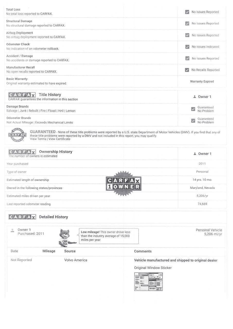 Used 2012 Volvo S60 T5 w/ Climate Pkg FWD image 36