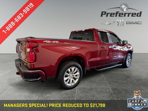 Used 2019 Chevrolet Silverado 1500 Custom w/ Custom Value Package AWD/4WD image 20