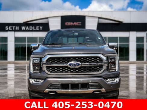 Used 2021 Ford F150 Platinum w/ Equipment Group 701A High AWD/4WD image 2