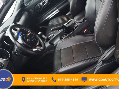 Used 2018 Ford Mustang Premium w/ Black Accent Package RWD image 9
