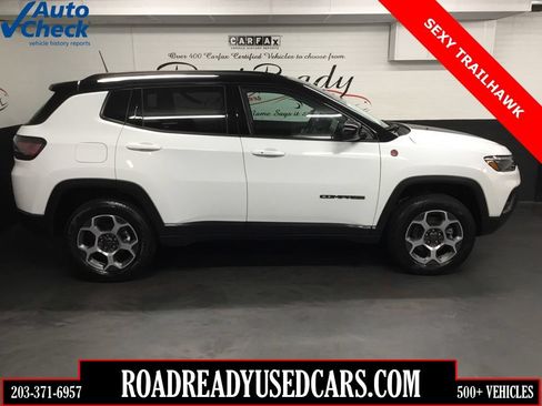 Used 2022 Jeep Compass Trailhawk w/ Trailhawk Elite Group AWD/4WD image 1