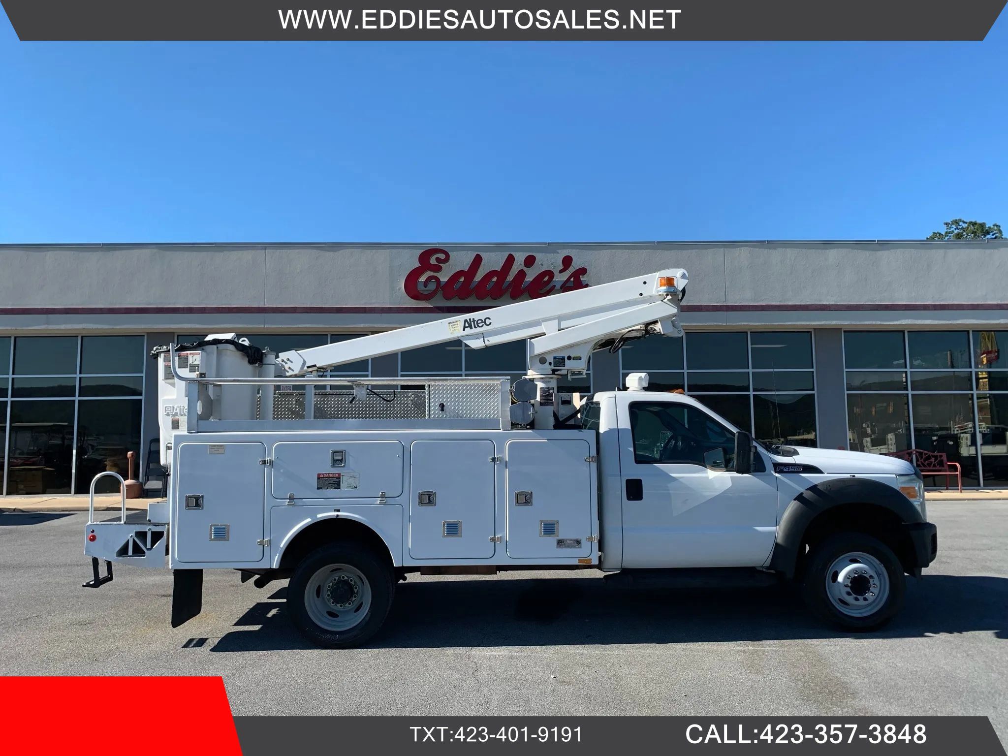Used 2013 Ford F450 XL w/ Snow Plow Prep Pkg RWD image 1
