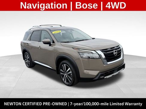 Used 2024 Nissan Pathfinder Platinum w/ Cargo Package image 1