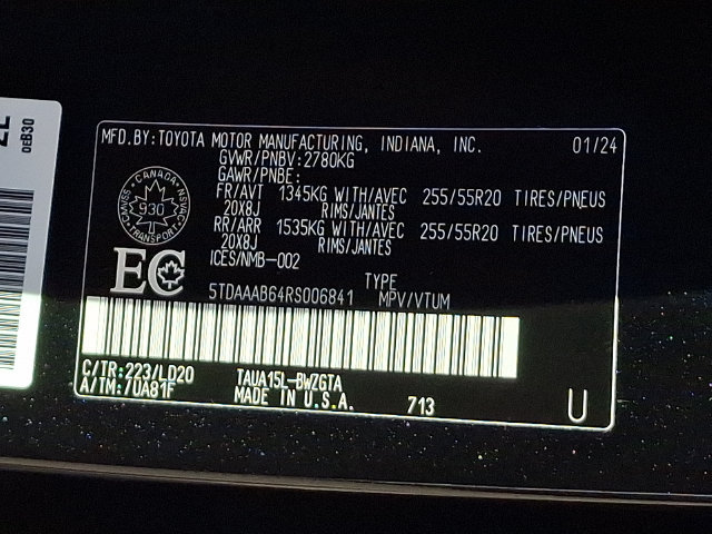 Used 2024 Lexus TX 350 AWD image 28