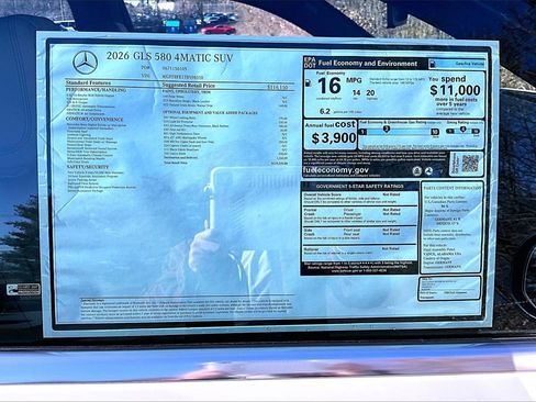 New 2026 Mercedes-Benz GLS 580 GLS 580 image 14