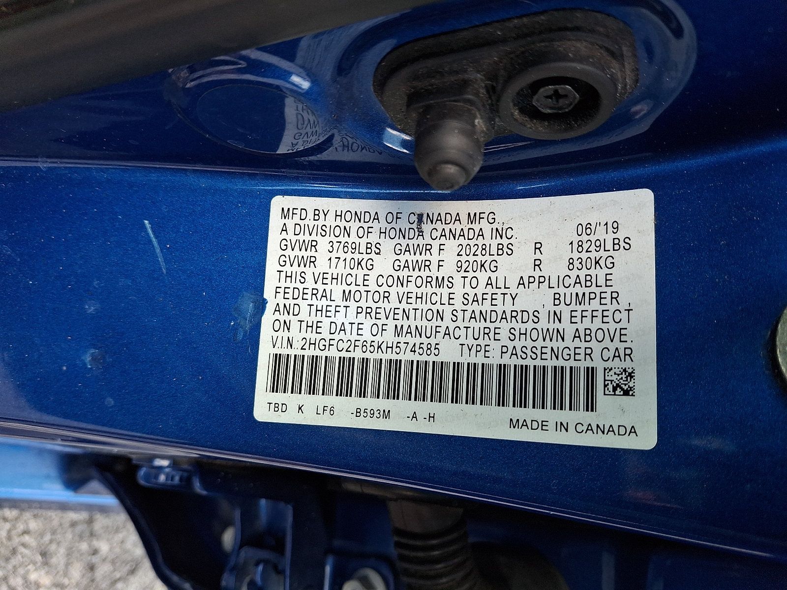 Used 2019 Honda Civic LX image 26