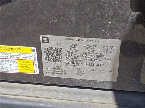 Used 2017 Chevrolet Traverse LS FWD image 15