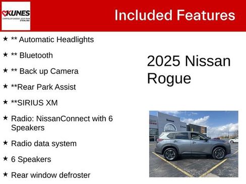 Used 2025 Nissan Rogue SV AWD/4WD image 5