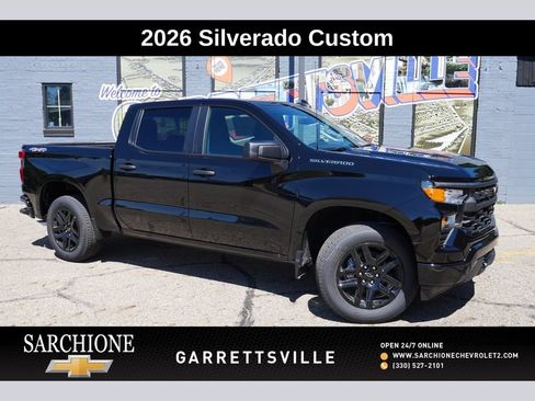 New 2026 Chevrolet Silverado 1500 Custom AWD/4WD image 1